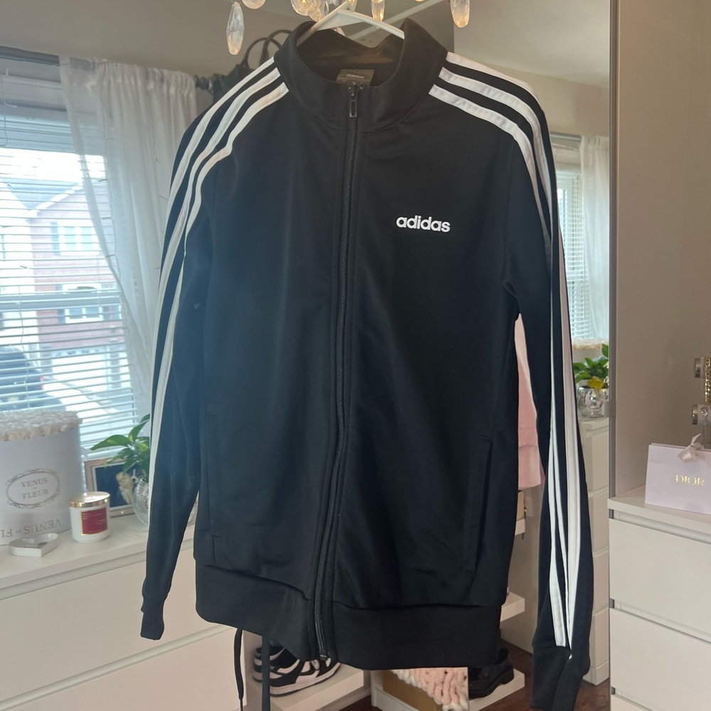 Kids XL Black Adidas Tracksuit
